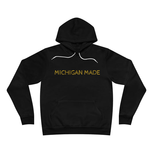 "MICHIGAN MADE" Unisex Sponge Fleece Pullover Hoodie