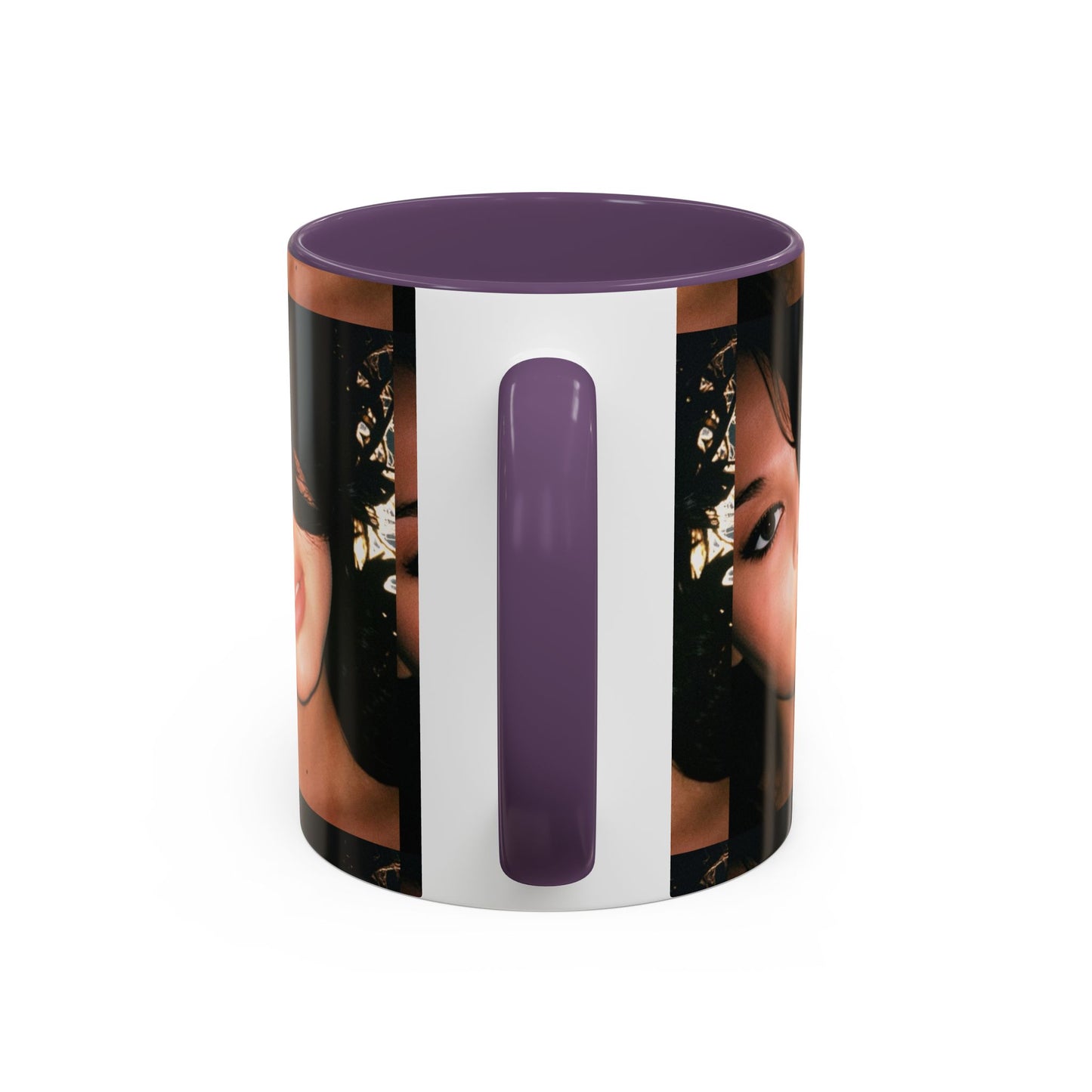 Personalized Photo Accent Coffee Mug (11/15oz) — Custom Portrait Design Printify