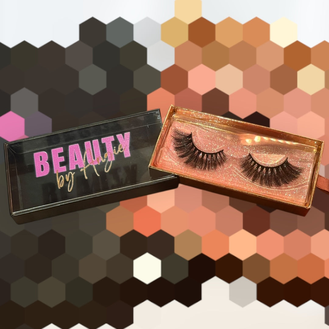“ANGIE” Faux Mink Strip Eyelashes