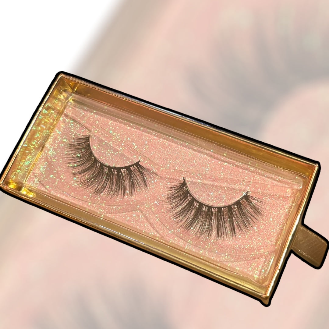 “Simone” Faux Mink Strip Lashes
